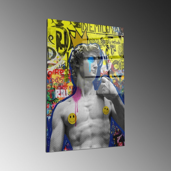 Wallity Cuadro Decorativo de Vidrio Templado Multicolor 70 x 100 cm Wallity Cuadro Decorativo de Vidrio Templado Multicolor 70 x 100 cm